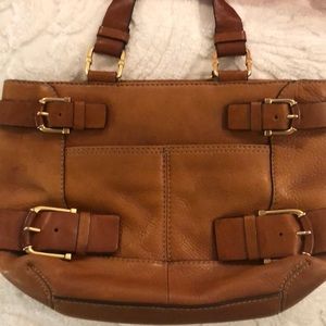 Vintage Leather Michael Kors Hobo Tan Purse. Rare!